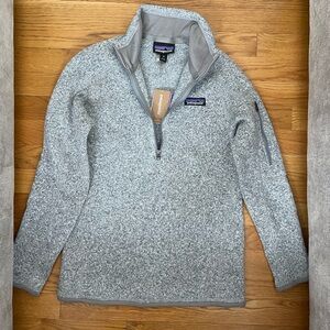Patagonia Heather Gray Fleece Jacket
